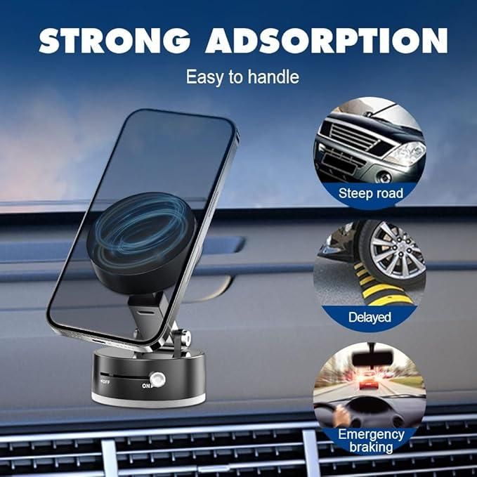 FlashGrip™ - The Ultimate Magnetic Suction Phone Holder