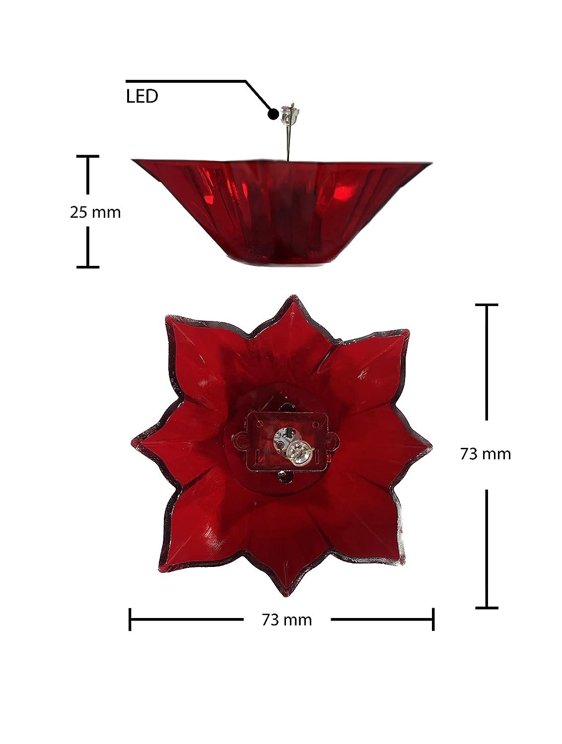 The Magical Water-Activated LED Diya- Safe & Flameless!