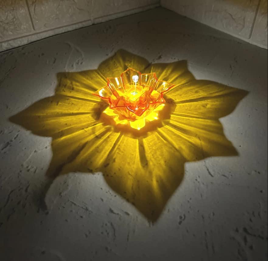 The Magical Water-Activated LED Diya- Safe & Flameless!