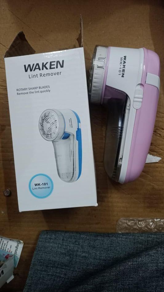 "The FlashPro™ Portable Fabric Shaver & Lint Remover"